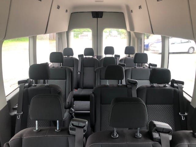 Executive Vans 3 14 PASSENGER FORD TRANSIT E350 CORPORATE SHUTTLE VAN 3 58f8b378